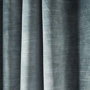 Light Teal Velvet Curtains Set of 2 - Worldmarket